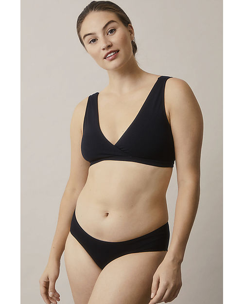Boob Slip da Gravidanza e Oltre - Nero - Tessuto Morbidissimo Slip