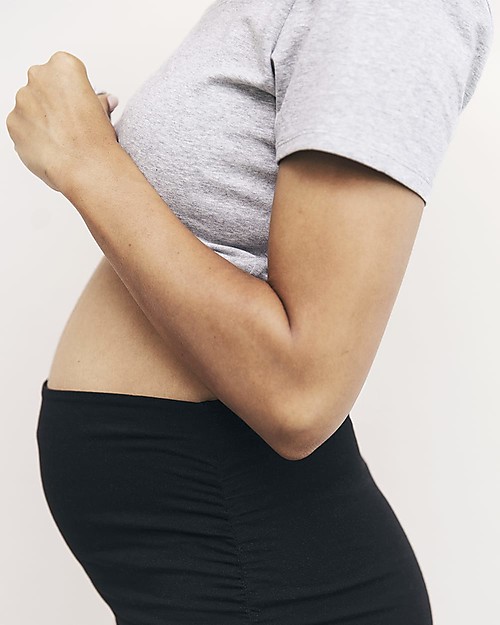 Boob T-shirt Premaman e allattamento Classic, Grigio Melange - Cotone bio T-shirt