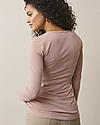 Boob Top Maniche Lunghe Premaman e Allattamento Classic - Malva - Cotone bio Maglie Manica Lunga