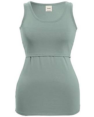 Boob Top Senza Maniche Classic per Maternità e Allattamento - Menta - Cotone bio T-shirt