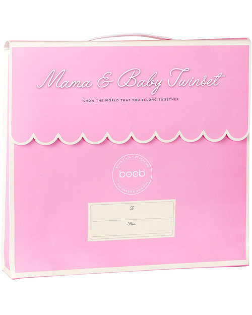 Boob Twinset Aloha Mamma e Bambino (maglia + body) - Cotone Bio T-shirt