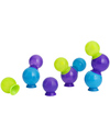 Boon Inc. BUBBLES Giochi per Bagnetto con Ventosa - Multicolore Blu (senza BPA, PVC e Ftalati!) Giochi Bagno