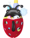 Boon Inc. BUG POD Contenitore Portagiochi da Bagno - Rosso & Nero (senza BPA,  PVC e Ftalati!) unisex (bambini)