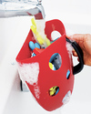 Boon Inc. BUG POD Contenitore Portagiochi da Bagno - Rosso & Nero (senza BPA,  PVC e Ftalati!) unisex (bambini)