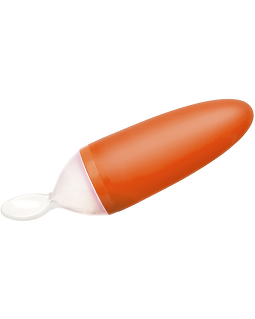 Boon Inc. SQUIRT Cucchiaio Dispenser - Arancione (senza BPA, PVC e Ftalati!) Posate