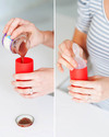 Boon Inc. SQUIRT Cucchiaio Dispenser - Arancione (senza BPA, PVC e Ftalati!) Posate