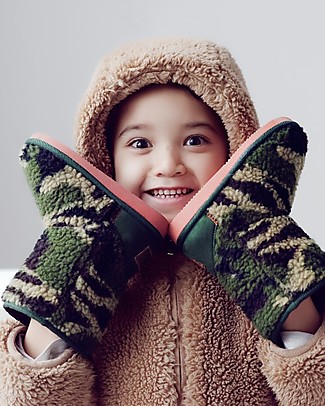Boxbo Stivaletti Invernali - Eskimo Camouflage - Fantasia Militare - Caldi e Super Comodi Scarpe