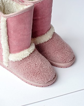 Boxbo Stivaletti Invernali - Lemonade Pink - Rosa - Caldi e Comodissimi Scarpe_