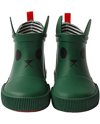 Boxbo Stivaletti Pioggia - Kerran - Verde - Design Unico e Originale! Stivali Pioggia