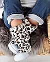 Boxbo Stivaletti Pioggia -  Léon Flocon - Animalier - Con Pelliccia Removibile! Stivali Pioggia