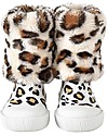 Boxbo Stivaletti Pioggia -  Léon Flocon - Animalier - Con Pelliccia Removibile! Stivali Pioggia