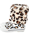 Boxbo Stivaletti Pioggia -  Léon Flocon - Animalier - Con Pelliccia Removibile! Stivali Pioggia