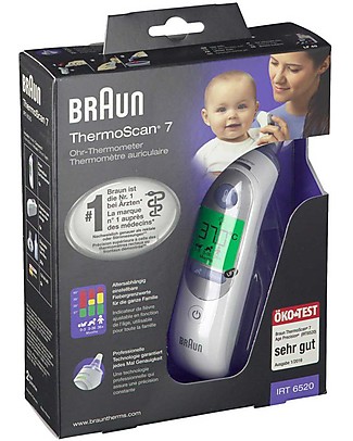 Braun Termometro Digitale Auricolare Braun ThermoScan 7 - Tecnologia Age Precision Termometri