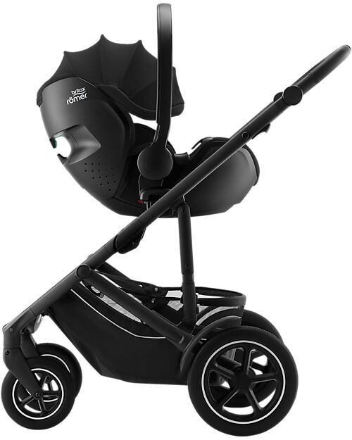 Seggiolino Auto per Bambini Ovetto Aton M I-Size Premium Nero Cybex