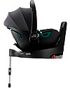 Britax Römer Seggiolino Auto Baby-Safe 3 i-Size con Flex Base iSense - Midnight Grey - Gruppo 0+ Seggiolini Auto Gruppo 0+/1