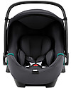 Britax Römer Seggiolino Auto Baby-Safe 3 i-Size con Flex Base iSense - Midnight Grey - Gruppo 0+ Seggiolini Auto Gruppo 0+/1