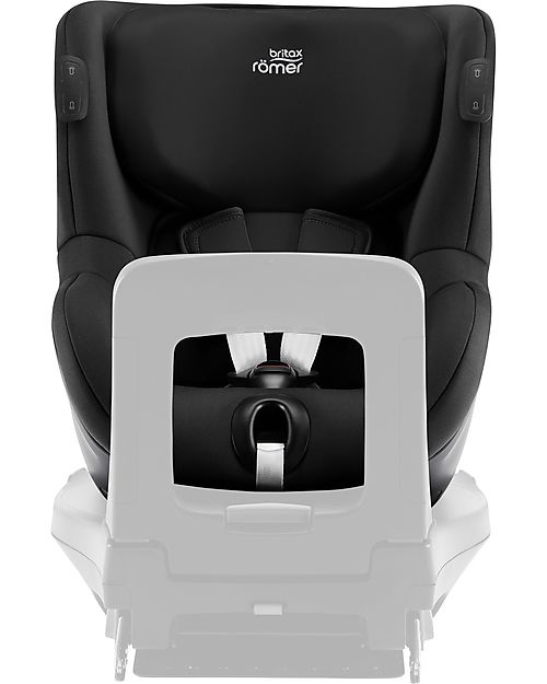Britax Römer Seggiolino Auto DualFix iSense - Space Black - Gruppo 0+/1 dai 3 mesi ai 105cm Seggiolini Auto Gruppo 0+/1