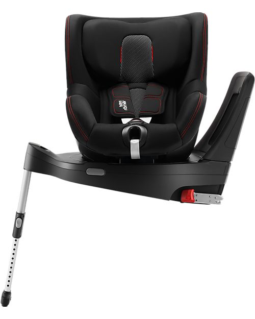 Britax Römer Seggiolino Auto DualFix M i-Size - Cool Flow Black - Gruppo 0+/1 dai 3 mesi ai 105cm Seggiolini Auto Gruppo 0+/1