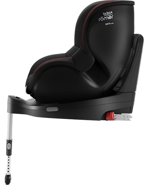 Britax Römer Seggiolino Auto DualFix M i-Size - Cool Flow Black - Gruppo 0+/1 dai 3 mesi ai 105cm Seggiolini Auto Gruppo 0+/1