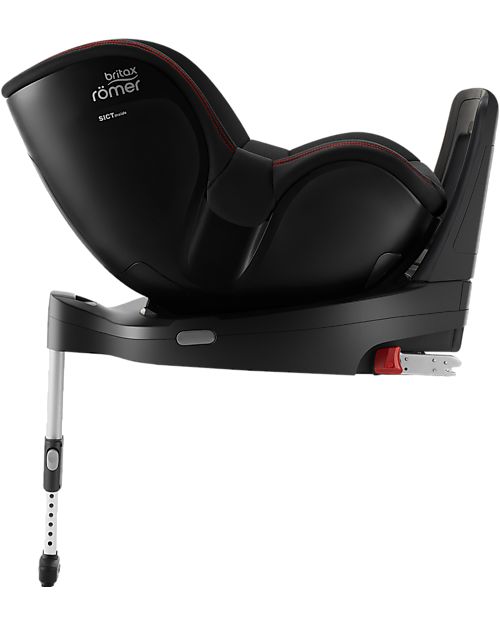 Britax Römer Seggiolino Auto DualFix M i-Size - Cool Flow Black - Gruppo 0+/1 dai 3 mesi ai 105cm Seggiolini Auto Gruppo 0+/1