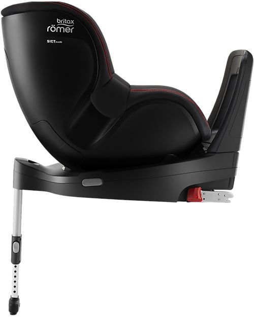 Britax Römer Seggiolino Auto DualFix M i-Size - Cool Flow Black - Gruppo 0+/1 dai 3 mesi ai 105cm Seggiolini Auto Gruppo 0+/1