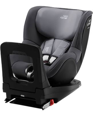 Britax Römer Seggiolino Auto DualFix M i-Size - Midnight Grey - Gruppo 0+/1 dai 3 mesi ai 105cm Seggiolini Auto Gruppo 0+/1
