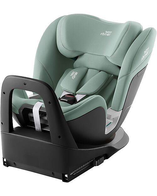 Britax Römer Seggiolino Auto Swivel - Linea Select - Jade Green - Dalla Nascita fino ai 7 Anni! Seggiolini Auto Gruppo 2/3