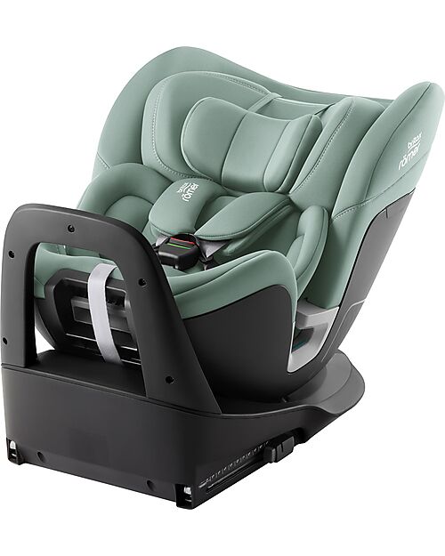 Britax Römer Seggiolino Auto Swivel - Linea Select - Jade Green - Dalla Nascita fino ai 7 Anni! Seggiolini Auto Gruppo 2/3