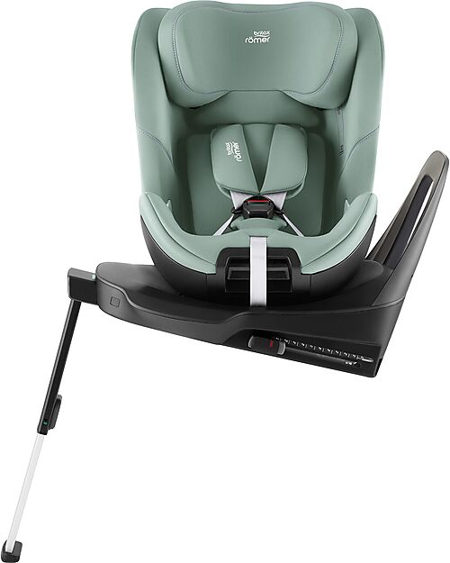 Britax Römer Seggiolino Auto Swivel - Linea Select - Jade Green - Dalla Nascita fino ai 7 Anni! Seggiolini Auto Gruppo 2/3