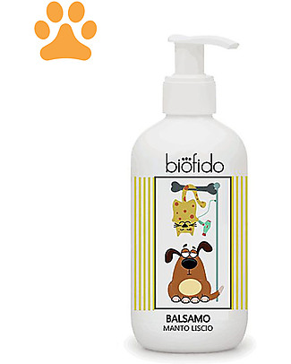 Bubble&Co Balsamo Animali Biofido, 250 ml - Manto Liscio Animali Igiene