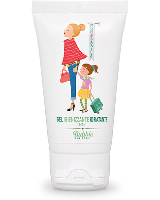 Bubble&Co Igienizzante Idratante Mani, Mums and Babies, 50 ml - Perfetto per le pelli delicate! Creme e Olii