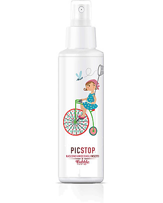 Bubble&Co Pic Stop Bimba, Spray Anti Zanzare per Bambini 100 ml - 100% bio Antizanzare
