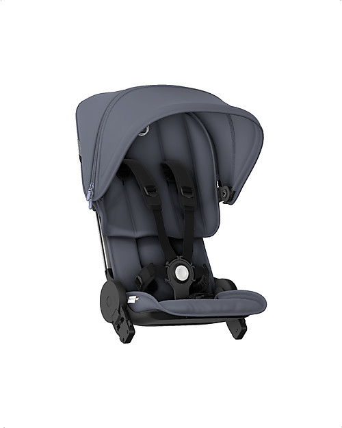 Bugaboo Ant Style Set - Blu Acciaio - Comprende rivestimento seduta, cappottina e poggiatesta per passeggino Bugaboo Ant Accessori Vari