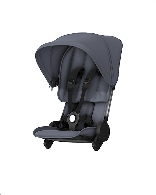 Bugaboo Ant Style Set - Blu Acciaio - Comprende rivestimento seduta, cappottina e poggiatesta per passeggino Bugaboo Ant Accessori Vari