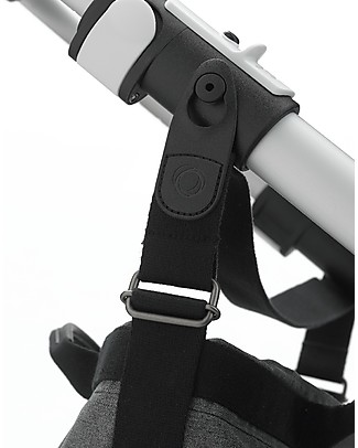 Bugaboo Borsa Cambio Universale per Passeggini Bugaboo - Grigio Melange - Fasciatoio incluso! Accessori