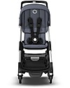 Bugaboo Bugaboo Ant - Passeggino Ultra-compatto - Telaio Alluminio + Rivestimento Blu Acciaio Passeggini Classici