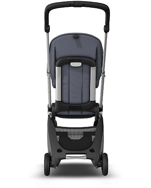 Bugaboo Bugaboo Ant - Passeggino Ultra-compatto - Telaio Alluminio + Rivestimento Blu Acciaio Passeggini Classici