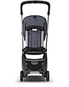 Bugaboo Bugaboo Ant - Passeggino Ultra-compatto - Telaio Alluminio + Rivestimento Blu Acciaio Passeggini Classici