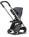 Bugaboo Bugaboo Ant - Passeggino Ultra-compatto - Telaio Alluminio + Rivestimento Blu Acciaio Passeggini Classici