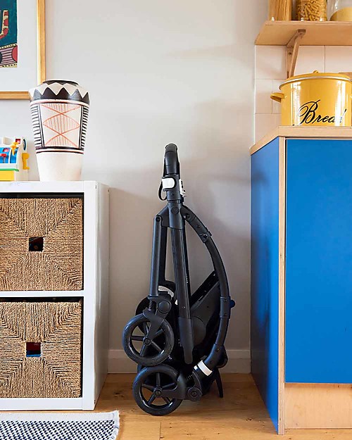 Bugaboo Bugaboo Bee 6 - Passeggino dalla Nascita ai 4 Anni - Telaio Alluminio+Rivestimento Grigio Mélange- Massima manovrabilità in città Passeggini Leggeri