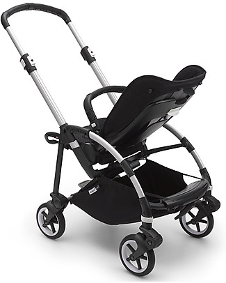 Bugaboo Bugaboo Bee 6 - Passeggino dalla Nascita ai 4 anni - Telaio Alluminio + Rivestimento Nero - Massima manovrabilità in città Passeggini Leggeri