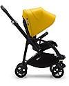 Bugaboo Bugaboo Bee 6 - Passeggino dalla Nascita ai 4 Anni - Telaio Nero+Rivestimento Giallo - Massima manovrabilità in città Passeggini Leggeri