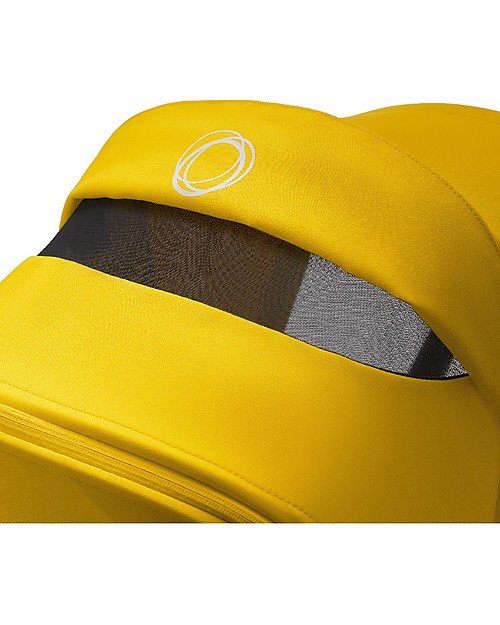 Bugaboo Bugaboo Bee 6 - Passeggino dalla Nascita ai 4 Anni - Telaio Nero+Rivestimento Giallo - Massima manovrabilità in città Passeggini Leggeri