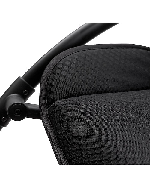 Bugaboo Bugaboo Bee 6 - Passeggino dalla Nascita ai 4 Anni - Telaio Nero+Rivestimento Giallo - Massima manovrabilità in città Passeggini Leggeri