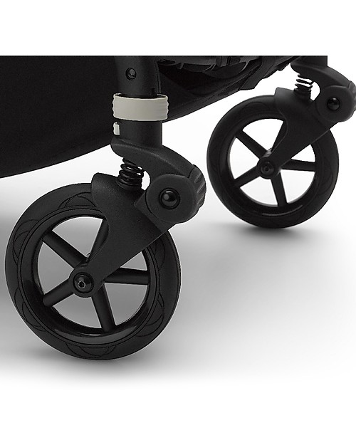 Bugaboo Bugaboo Bee 6 - Passeggino dalla Nascita ai 4 Anni - Telaio Nero+Rivestimento Giallo - Massima manovrabilità in città Passeggini Leggeri