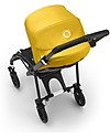 Bugaboo Bugaboo Bee 6 - Passeggino dalla Nascita ai 4 Anni - Telaio Nero+Rivestimento Giallo - Massima manovrabilità in città Passeggini Leggeri