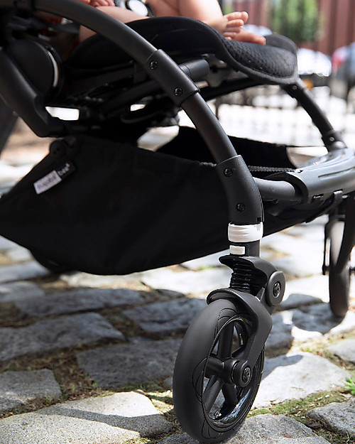 Bugaboo Bugaboo Bee 6 - Passeggino dalla Nascita ai 4 Anni - Telaio Nero+Rivestimento Giallo - Massima manovrabilità in città Passeggini Leggeri