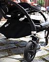 Bugaboo Bugaboo Bee 6 - Passeggino dalla Nascita ai 4 Anni - Telaio Nero+Rivestimento Giallo - Massima manovrabilità in città Passeggini Leggeri