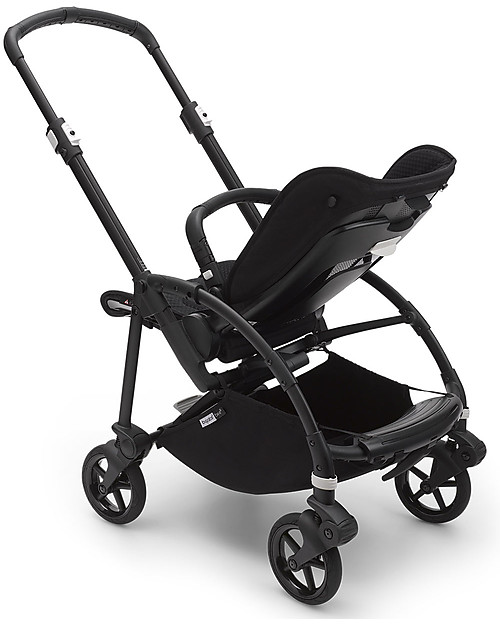 Bugaboo Bugaboo Bee 6 - Passeggino dalla Nascita ai 4 anni - Telaio Nero + Rivestimento Nero Passeggini Leggeri