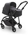 Bugaboo Bugaboo Bee 6 - Passeggino Telaio Nero + Rivestimento Mineral Nero Delavé Passeggini Leggeri